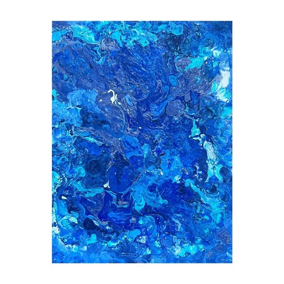 “Eudora” 8x10” Abstract Canvas Painting - Picture 1 of 3